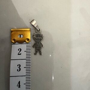 Silver 925 Mex boy Pendant Charm